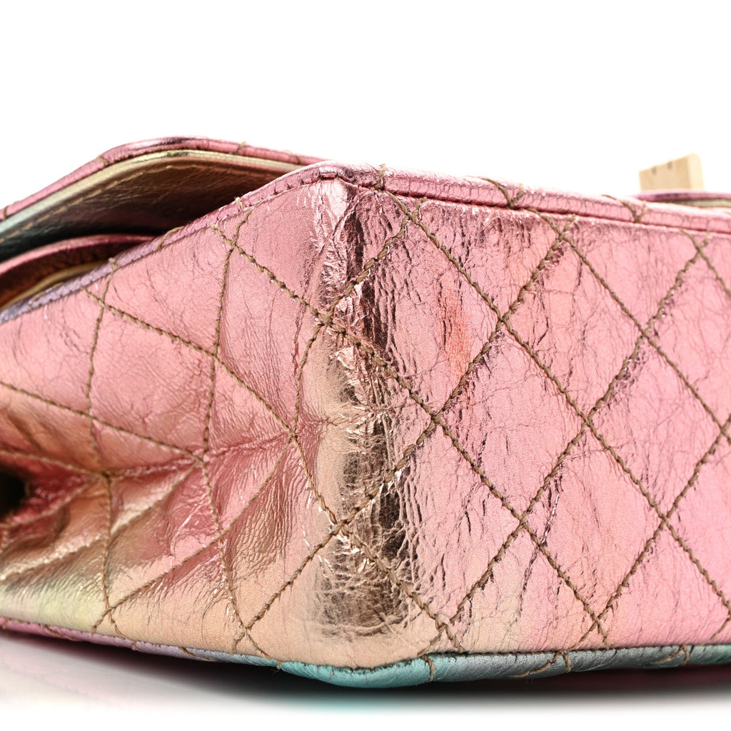 Metallic Goatskin Quilted 2.55 Reissue 225 Flap Multicolor