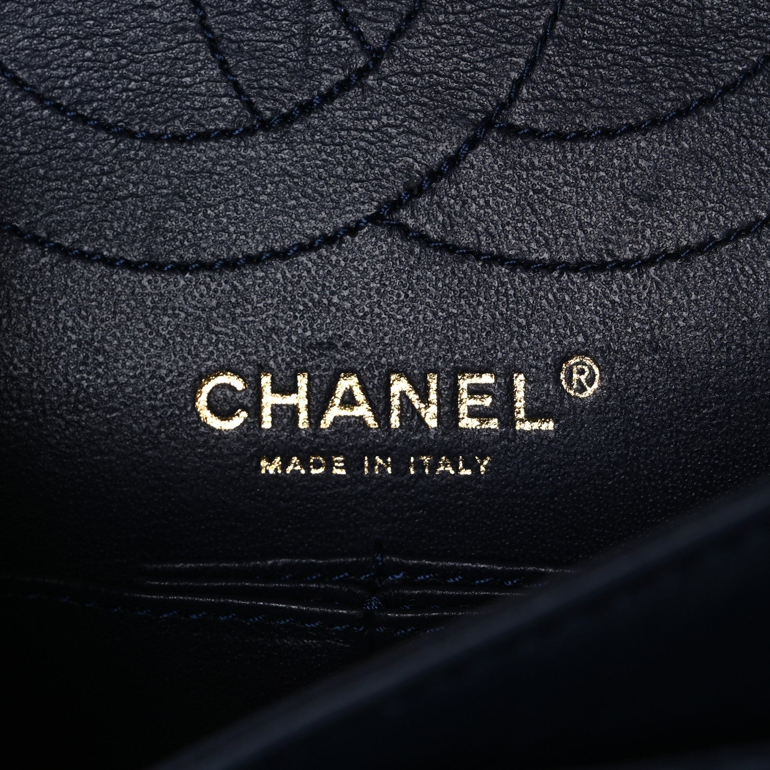 Aged Calfskin Quilted 2.55 Reissue 225 Flap Navy