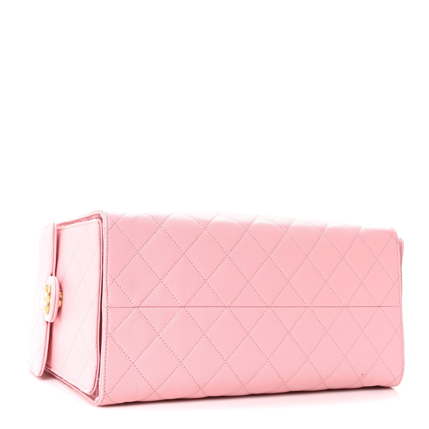 Caviar Quilted Medium Chanel 25 Handbag Light Pink