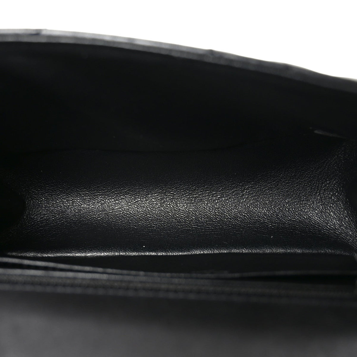 Aged Calfskin Chevron Quilted 2.55 Reissue Mini Flap So Black
