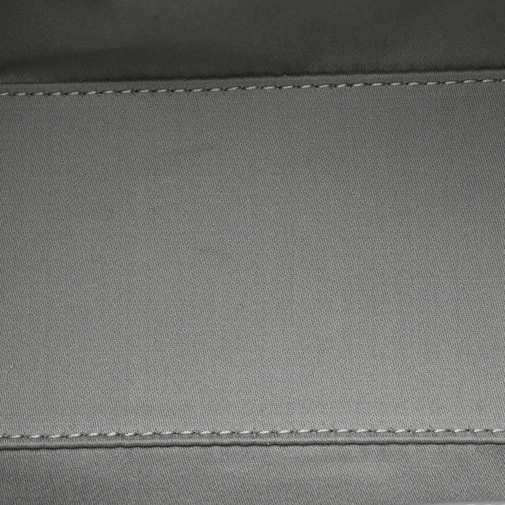 Metallic Aged Calfskin Quilted Mini Chanel 25 Handbag Silver