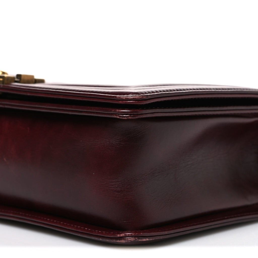 Calfskin Quilted New Medium A Tale From Paris Salzburg Boy Flap Burgundy