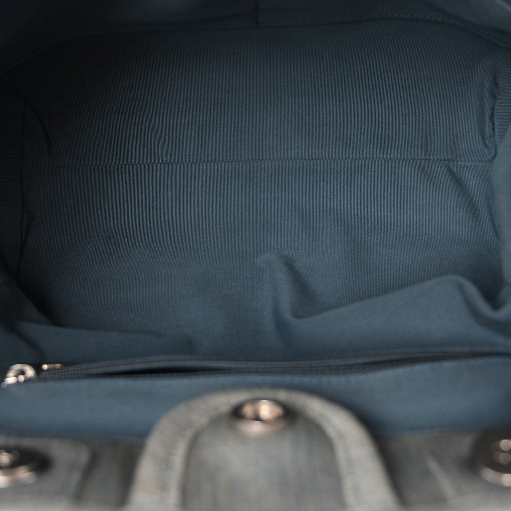Denim Small Deauville Tote Light Blue