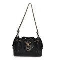 Caviar Quilted Mini Chanel 25 Handbag Black