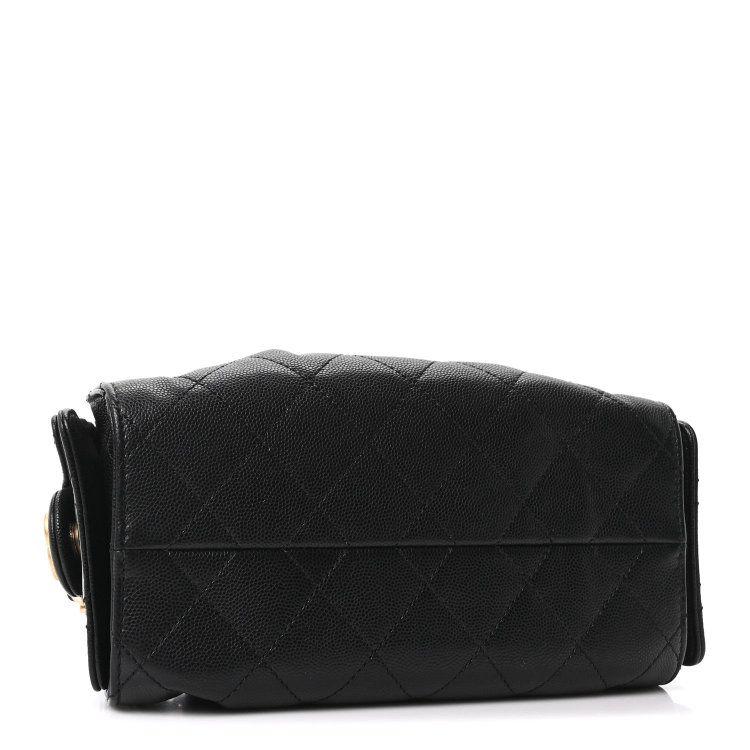 Caviar Quilted Mini Chanel 25 Handbag Black