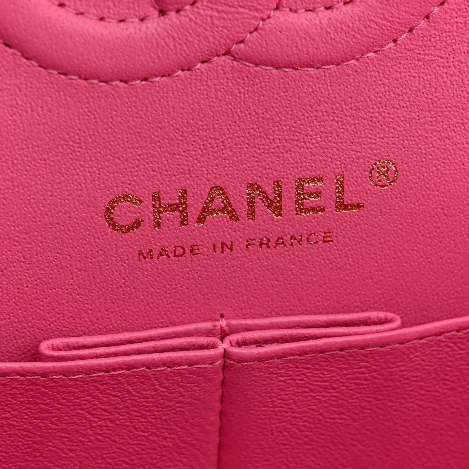 Caviar Quilted Small Double Flap Pink