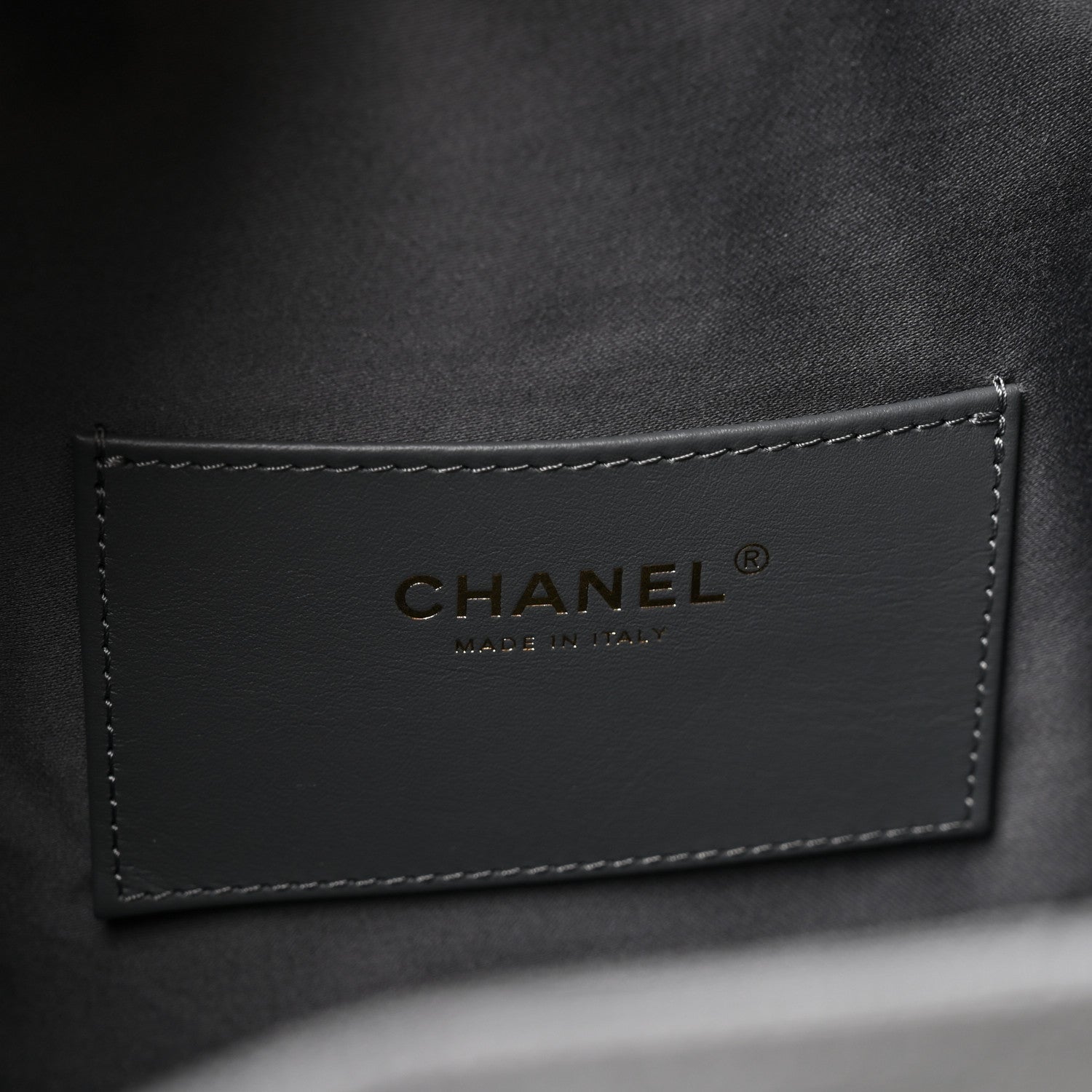 Caviar Quilted Medium Chanel 25 Handbag Dark Grey