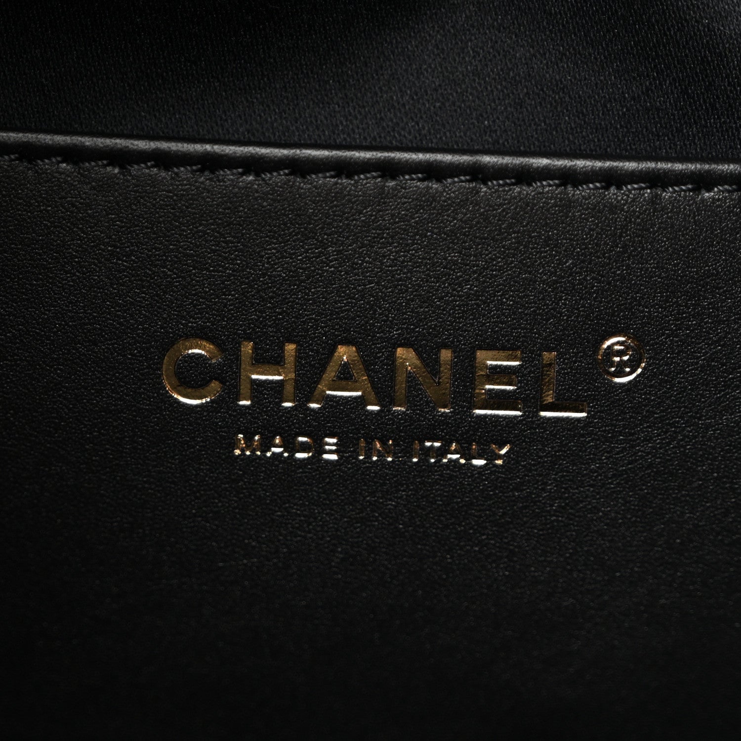 Washed Denim Quilted Medium Chanel 25 Handbag Black