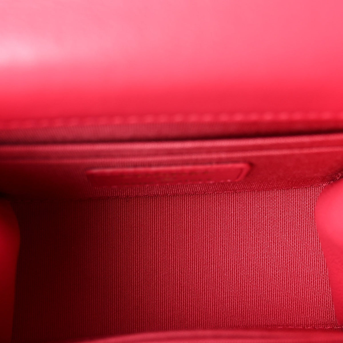 Lambskin Quilted Mini Trendy CC Clutch With Chain Pink