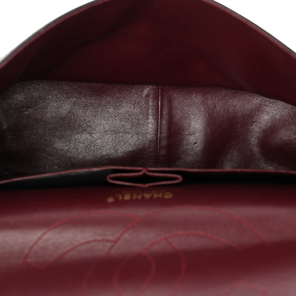 Aged Calfskin Quilted 2.55 Reissue 227 Flap Black
